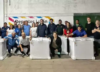 Entregan equipamiento a las Escuelas de Fútbol Entregan equipamiento a las Escuelas de Fútbol