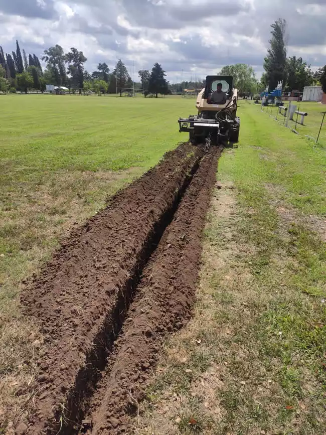 Luján Rugby Club realizó tareas en La Loma