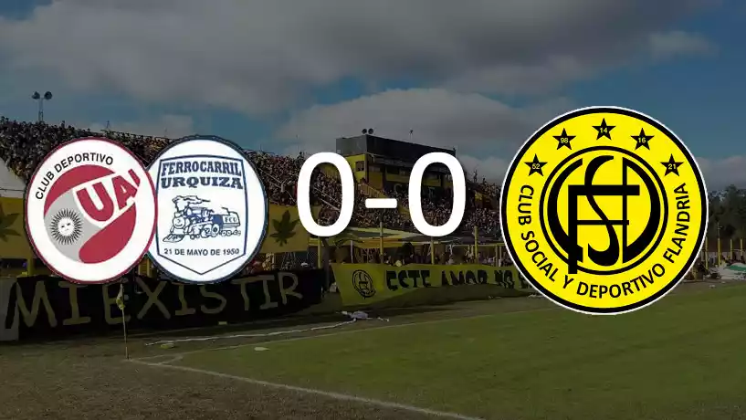 Tercer empate consecutivo para Flandria