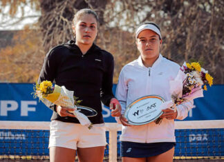 Finalizó el primer torneo de tenis internacional Tenis internacional