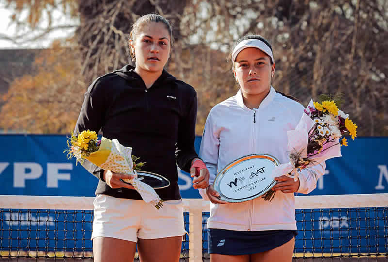 Finalizó el primer torneo de tenis internacional Tenis internacional