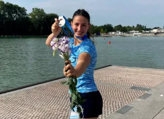 La hazaña de Candelaria Sequeira en el Descenso del Sella Candelaria Sequeira en el Descenso del Sella