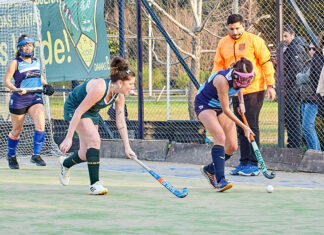 Tarde positiva para el hockey Azul, Celeste y Blanco hockey A