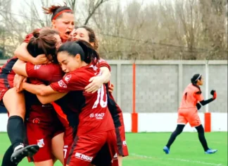 Primer triunfo del Fútbol femenino del Club Luján Primer triunfo del Fútbol femenino del Club Luján