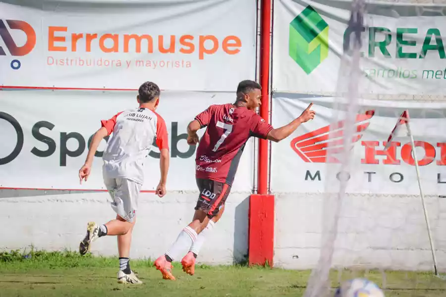 En el debut de Fredes, Luján volvió a ganar en casa En el debut de Fredes, Luján volvió a ganar en casa