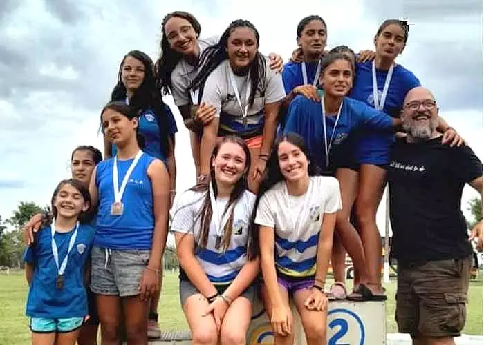 Gran labor de la Escuela de Canotaje “Diego Díaz” en el Campeonato Argentino Canotaje menores Colon 2024