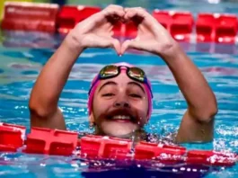 Laila Chaín, la joven promesa de la natación