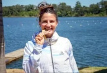Candelaria Sequeira y el K4 del canotaje femenino entre las 10 mejores del mundo Candelaria Sequeira el oro en canotaje