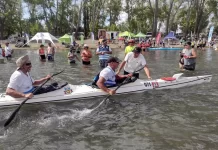 Palistas del Club “El Timón” brillaron en la 49° Regata del Río Negro