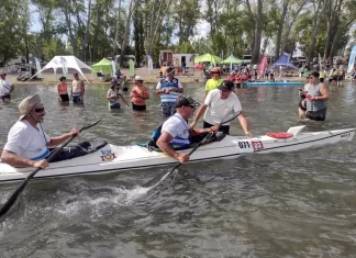Palistas del Club “El Timón” brillaron en la 49° Regata del Río Negro