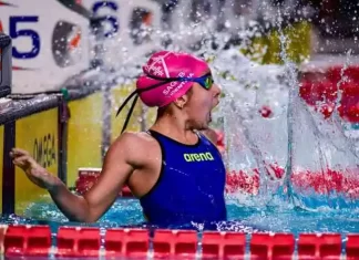 Laila Chaín, Reina del Agua: Brilló en el Mundial Escolar Sub 15 Laila Chaín, Reina del Agua en el mundial escolar sub 15