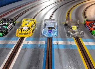 Emoción, velocidad y camaradería en la 3° fecha del TC Slot en ACAL Slot TC ACAL pista