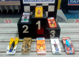 Los blindados rugieron en el Circuito Fiorano Vianini Slot podio blindados