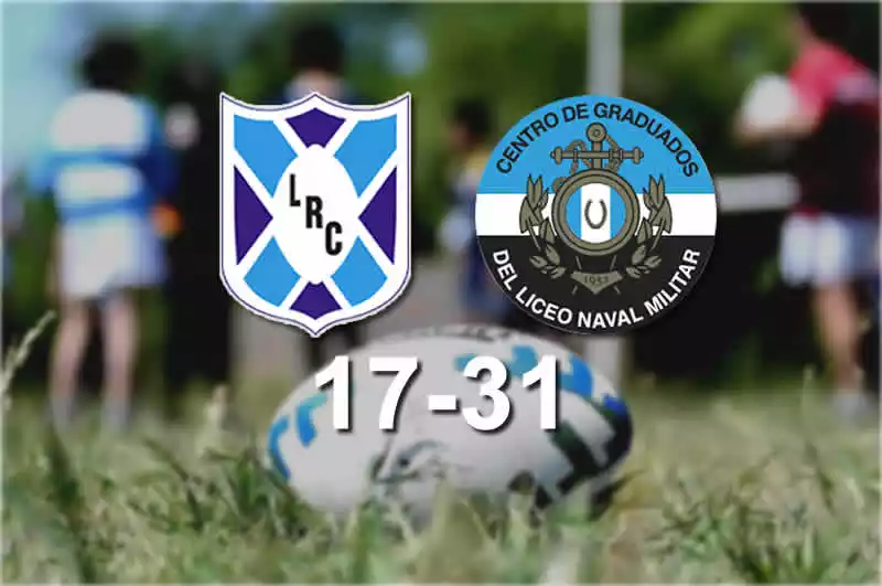 Luján RC mostró carácter, pero Liceo Naval se llevó el triunfo Luján RC mostró carácter, pero Liceo Naval se llevó el triunfo