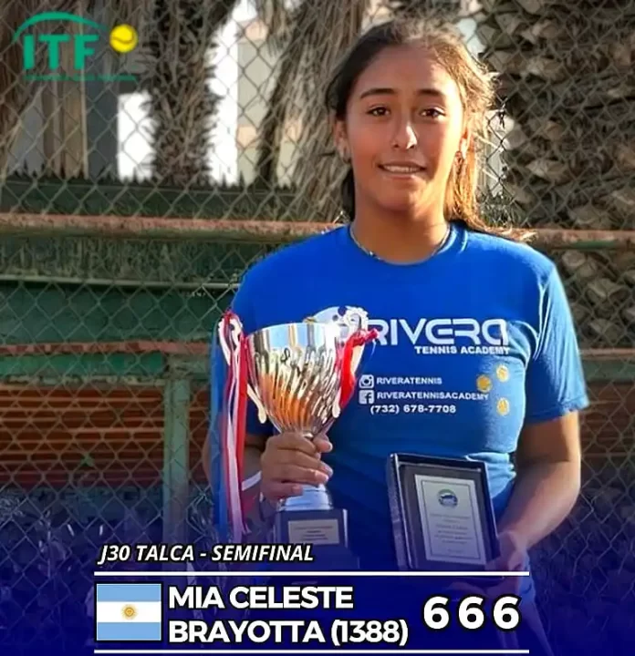 mia brayota El tenis de Mía Brayotta brilló en Perú