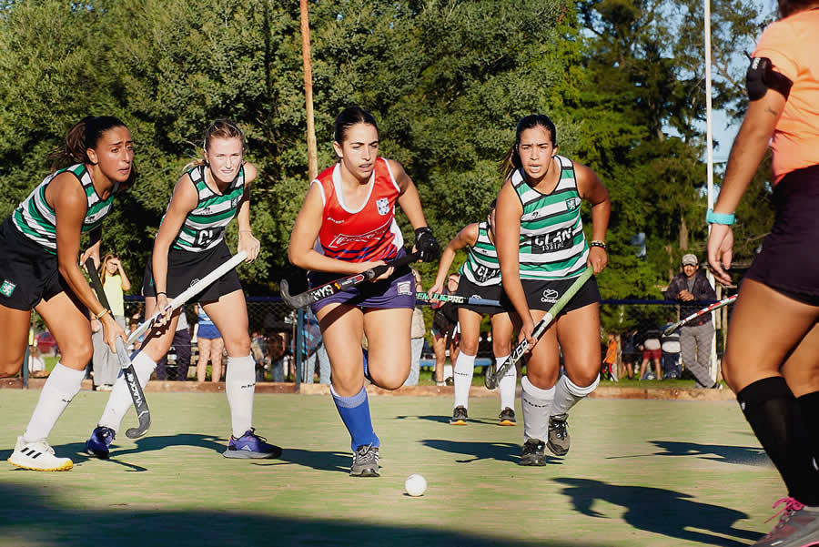 Un triunfo y un empate para la fecha 7 de hockey femenino del LRC Hockey femenino A