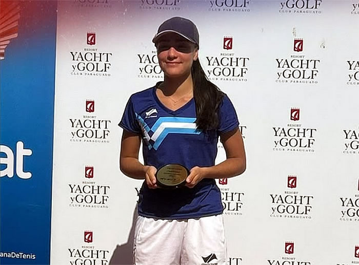 Mía Brayotta brilló en Paraguay y se consolida en el tenis internacional Mía Brayotta brilló en Paraguay