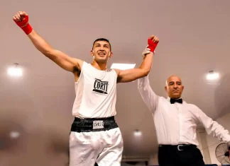 Noche de boxeo: el “Rifle” Cubas defiende su título ante el “Malevo” Ullúa boxeo