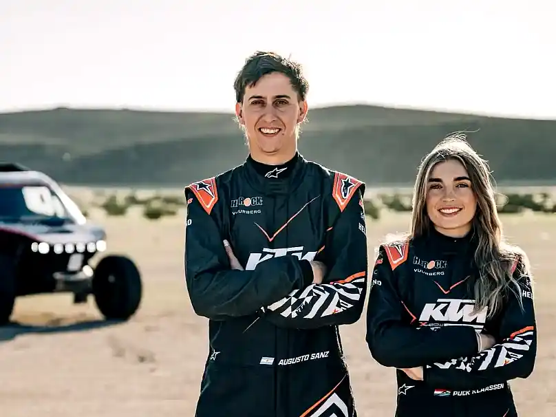 augusto_sanz_puck_klaassen Histórico triunfo en el Dakar 2026