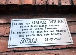 Homenaje a Omar Wilke: rinden tributo en Luján a un maestro de la mecánica Homenaje a Omar Wilke