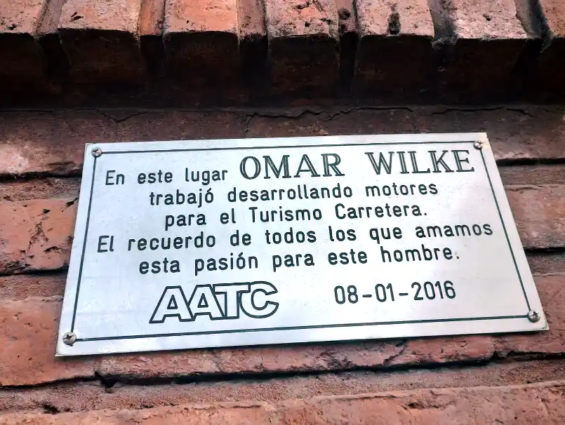 Homenaje a Omar Wilke: rinden tributo a un maestro de la mecánica Homenaje a Omar Wilke