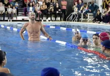 Clínica de natación con José Meolans en Luján Clínica de natación con José Meolans
