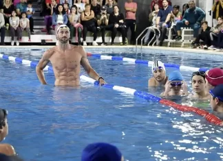 Clínica de natación con José Meolans en Luján Clínica de natación con José Meolans