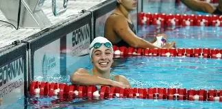 Laila Chain arrasó en natación con medallas y clasificó a ODESUR Laila Chain brilló en natación