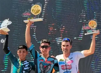 Cristian Clavero cerró otra gran actuación en la Clásica de Salta podio clavero