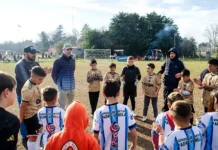 Encuentro deportivo reunió a jóvenes de distintos barrios en el Club Luján Encuentro deportivo reunió a jóvenes