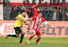 Flandria rescató un empate heroico con un jugador menos ante Talleres flandria