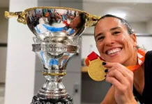 Sofía Toccalino, campeona del mundo con Las Leonas Sofía Toccalino, campeona del mundo con Las Leonas
