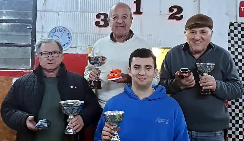 Automodelismo: Pompi Halberg ganó con récord de vueltas en Fiorano Vianini 2 Automodelismo: Pompi Halberg ganó en automodelismo