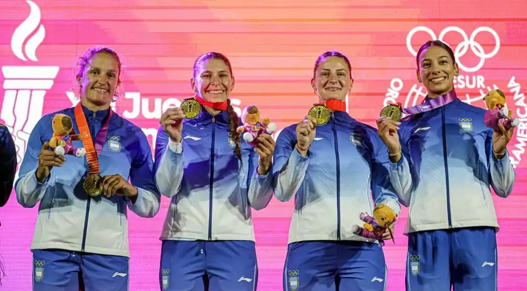Candelaria Sequeira, oro en los Juegos Suramericanos