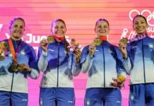 Candelaria Sequeira, oro en los Juegos Suramericanos Candelaria Sequeira, oro en los Juegos Suramericanos