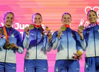 Candelaria Sequeira, oro en los Juegos Suramericanos Candelaria Sequeira, oro en los Juegos Suramericanos